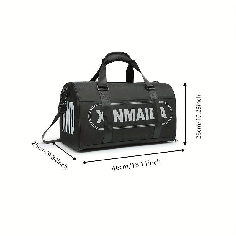 Travel Bag With Independent Shoes Storage Yoga Sports Bag