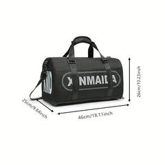Travel Bag With Independent Shoes Storage Yoga Sports Bag