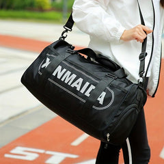 Travel Bag With Independent Shoes Storage Yoga Sports Bag