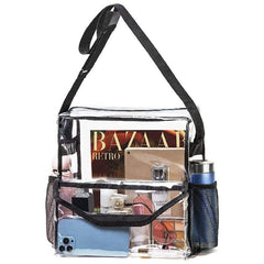 Clear Tote Bag Stadium Approved with Adjustable Strap