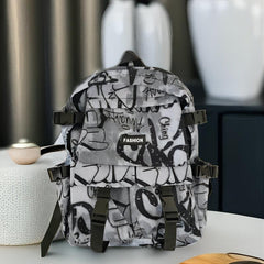 Printed Student Backpack Large Capacity for Travel School