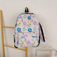 Casual Cartoon Backpack Student School Bag Travel Backpack