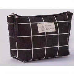 Casual Canvas Cosmetics Bag Zipper Coin Purse