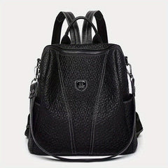 Casual Leather Backpack Travel Soft Leather Bag