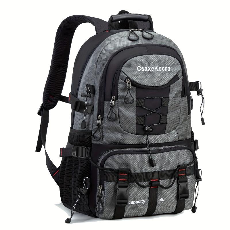 40L Waterproof Hiking Backpack with Rain Cover Lightweight Travel Bag
