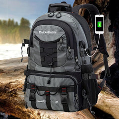 40L Waterproof Hiking Backpack with Rain Cover Lightweight Travel Bag