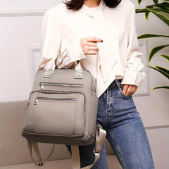 Waterproof Oxford Cloth Backpack Large Capacity Travel Casual Bag