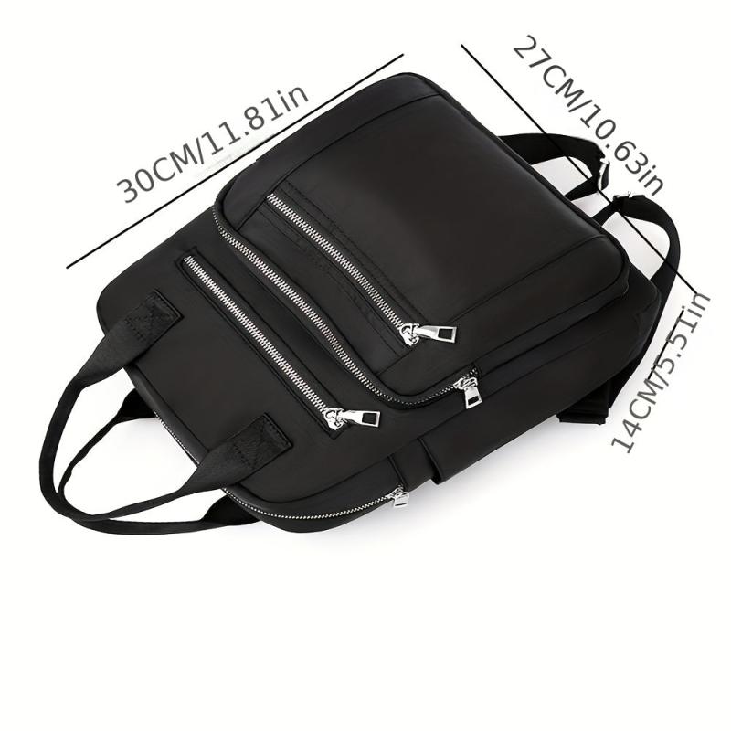 Waterproof Oxford Cloth Backpack Large Capacity Travel Casual Bag
