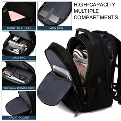 Business Travel Laptop Backpack with USB Charging Port