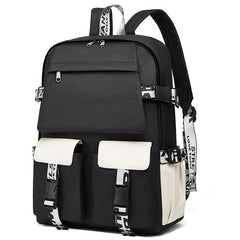 MezyTicky 4pc Leisure Backpack Set with Shoulder Bag & Pen Pouch