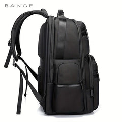 BANGE Large Capacity Business Backpack Multifunctional Casual Travel Backpack