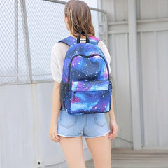 Starry Sky Backpack Schoolbag