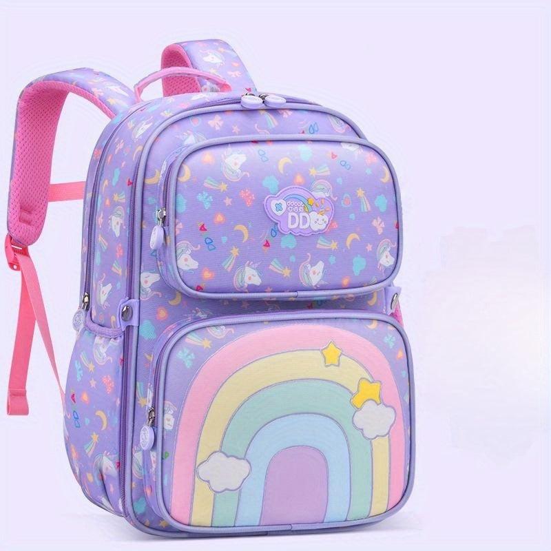 Cartoon Backpacks Adjustable Strap Casual Lightweight Backpack