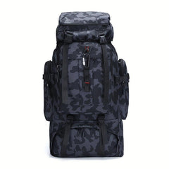 80L Hiking Bag USB Charging Backpack Camouflage