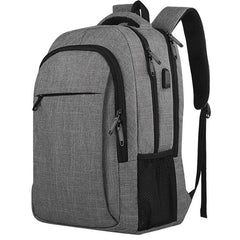 Multifunctional Business Backpack USB Charging Port Travel Bag