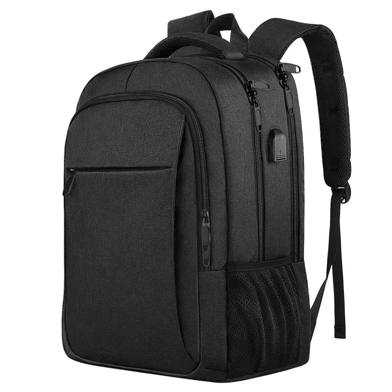Multifunctional Business Backpack USB Charging Port Travel Bag