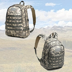 Large Capacity Camo Backpack for Outdoor Travel - Waterproof
