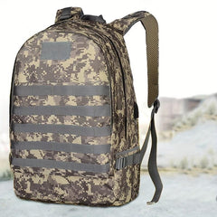 Large Capacity Camo Backpack for Outdoor Travel - Waterproof
