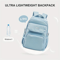 Large Capacity Backpack Lightweight Waterproof Schoolbag Campus Backpack