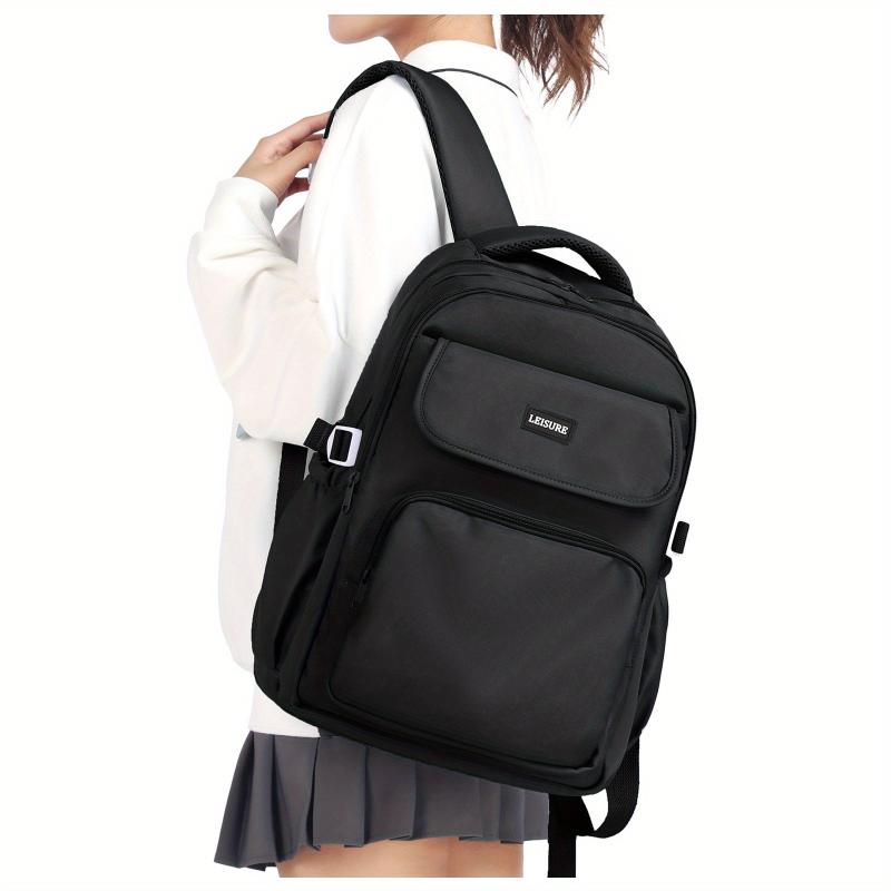 Large Capacity Backpack Lightweight Waterproof Schoolbag Campus Backpack