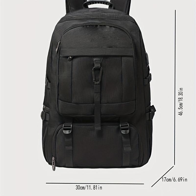 50L Mountaineering Backpack with Shoe Compartment