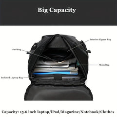 Waterproof Large Capacity Travel Backpacks Men Women Laptop Backpack