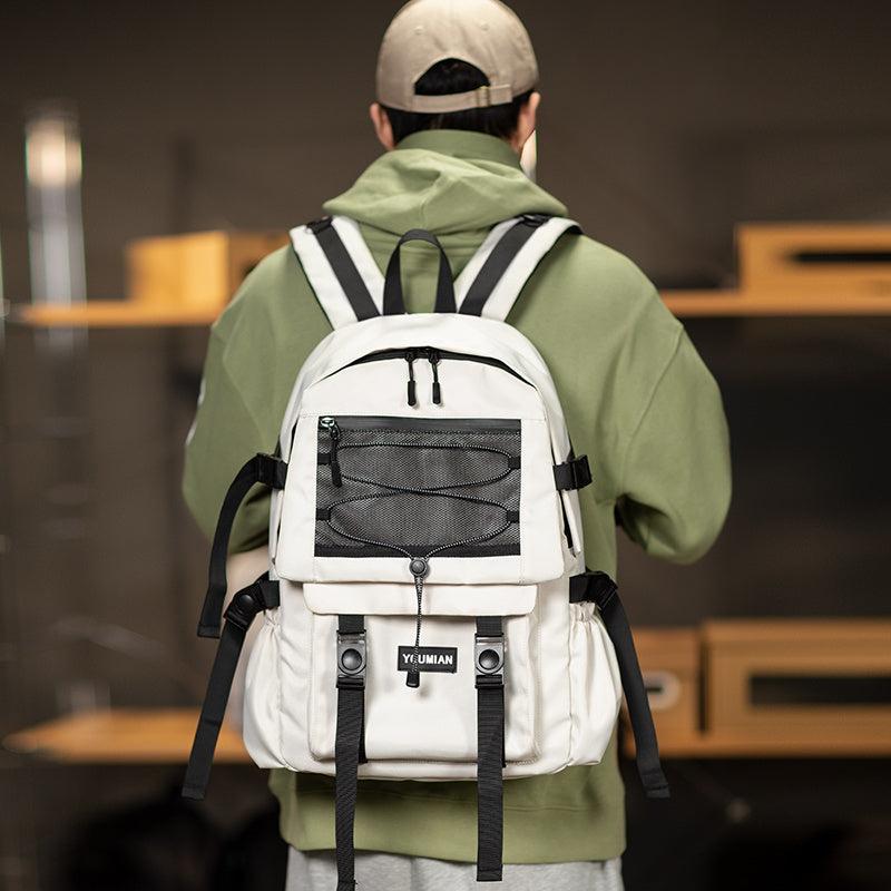 Large Capacity Schoolbag Versatile Backpack For Students Boys Girls