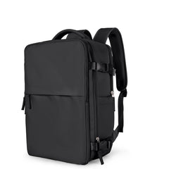 Solid Backpack Large Capacity Business Travel Computer Bag