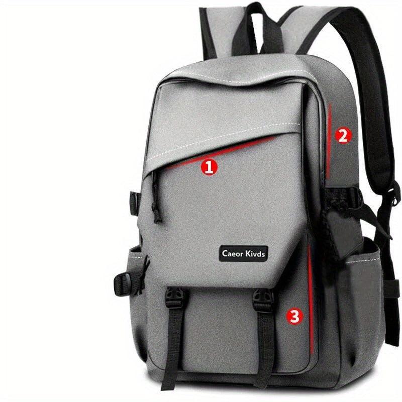 Waterproof Backpack Travel Bag with USB Charging Port