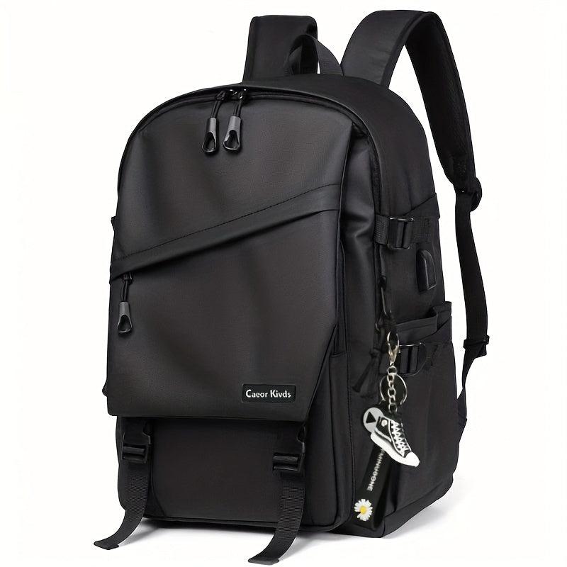 Waterproof Backpack Travel Bag with USB Charging Port
