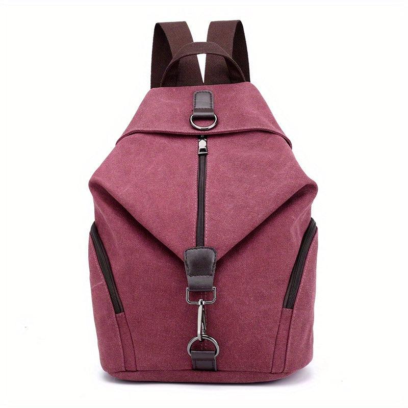 Vintage Canvas Women's Backpack Retro College Style Handbag
