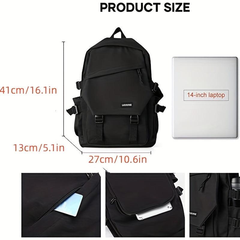 Casual Lightweight School Backpack Waterproof Travel Laptop Bag