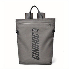 Men's Canvas Laptop Backpack Large Capacity Casual Bag