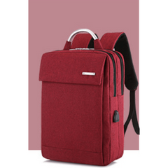 Business Backpack with USB Charging Port Solid Design