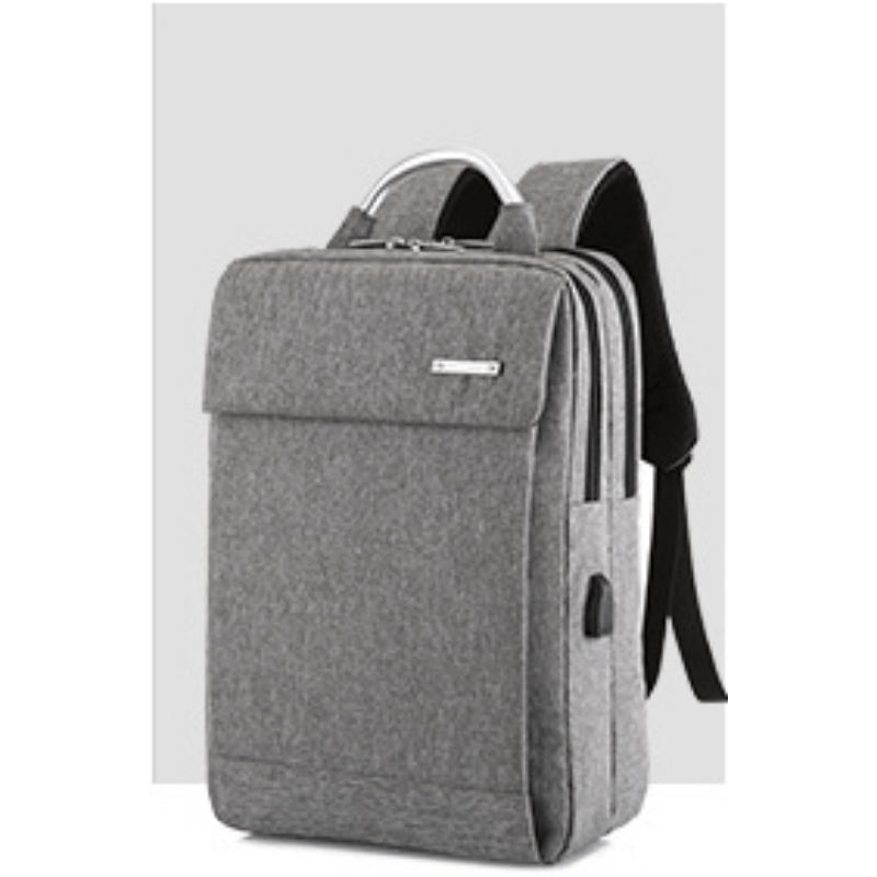 Business Backpack with USB Charging Port Solid Design