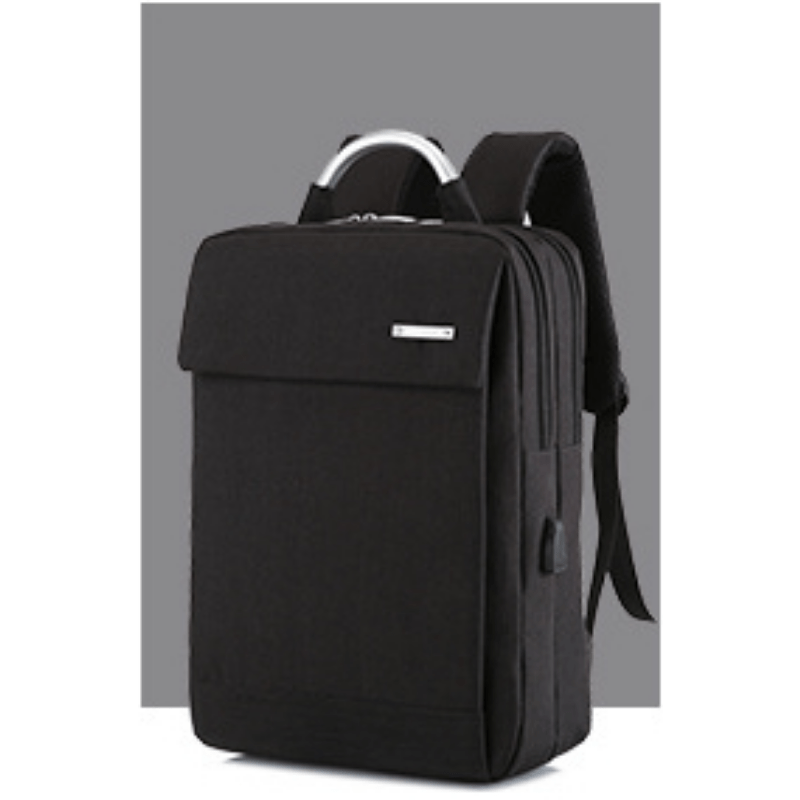 Business Backpack with USB Charging Port Solid Design