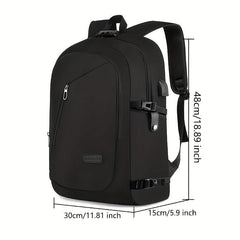 Casual Backpack With USB Charging Port