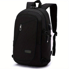 Casual Backpack With USB Charging Port