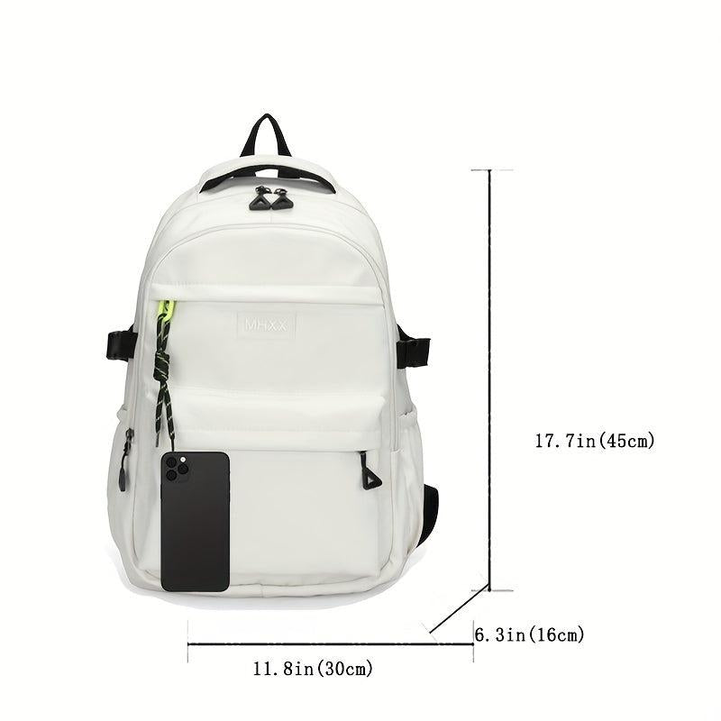 Sporty Style Backpack Large Capacity Foldable Travel Bag
