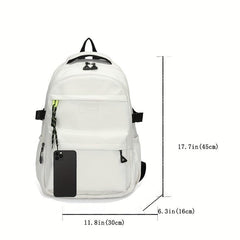 Sporty Style Backpack Large Capacity Foldable Travel Bag