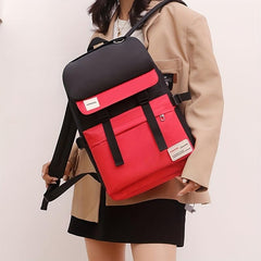 School Bag Laptop Backpack USB Charging Lightweight Large Capacity