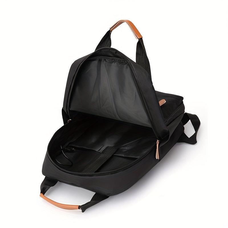 3pcs Compartment Backpack Set Outdoor Travel Large Capacity USB Charging