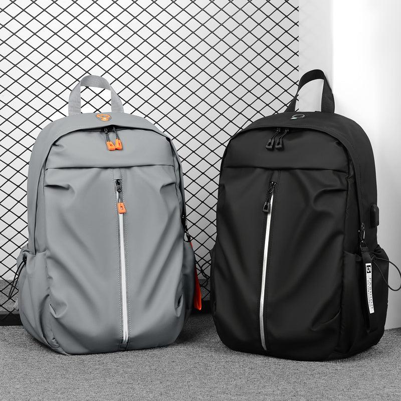 Men Commute Casual Dual Layer Backpack Large Capacity Backpack School Bag