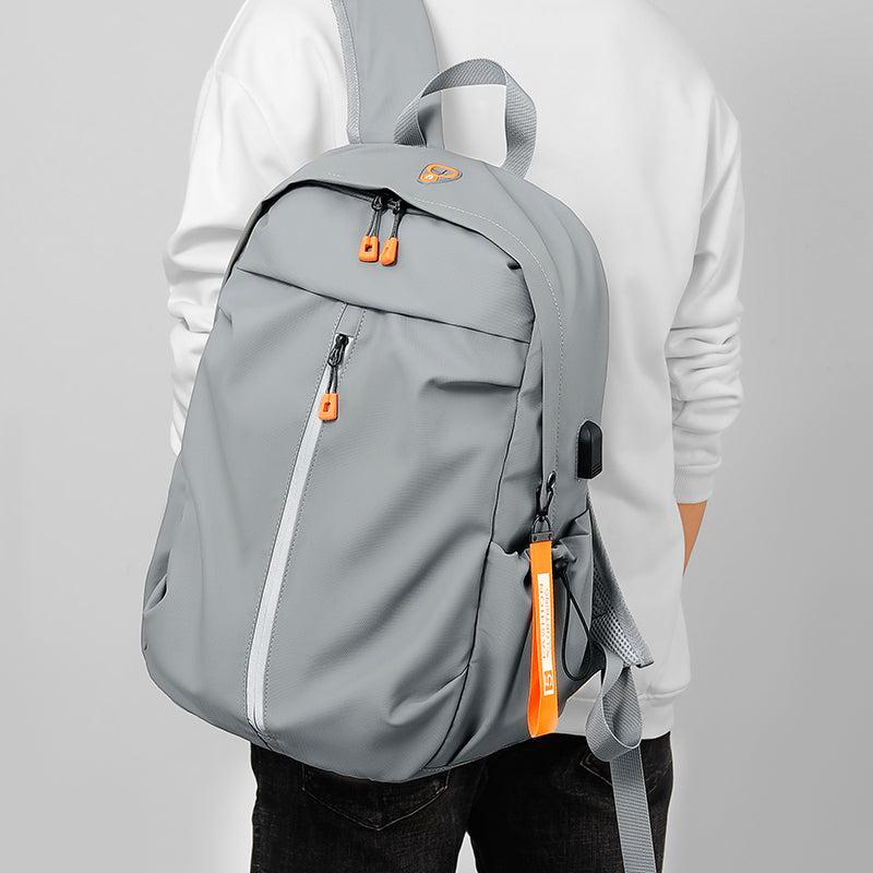 Men Commute Casual Dual Layer Backpack Large Capacity Backpack School Bag