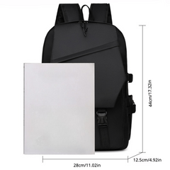 Casual Backpack Laptop Bag Functional Multifunctional Lightweight Bookbag