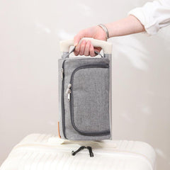 Large Capacity Makeup Bag for Travel Toiletries & Makeup Storage