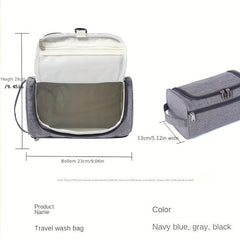 Large Capacity Makeup Bag for Travel Toiletries & Makeup Storage