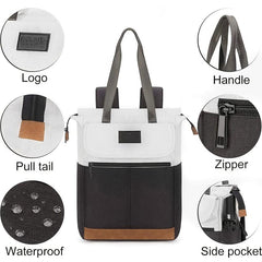 Stylish Laptop Tote Backpack Purse College School Travel Daypack Bookbag
