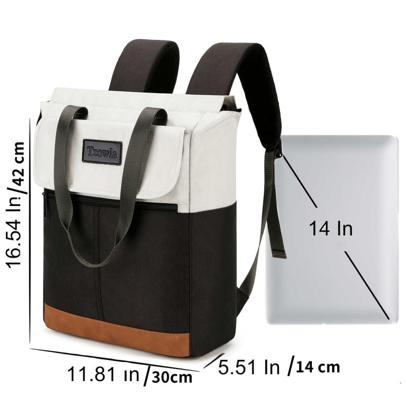 Stylish Laptop Tote Backpack Purse College School Travel Daypack Bookbag