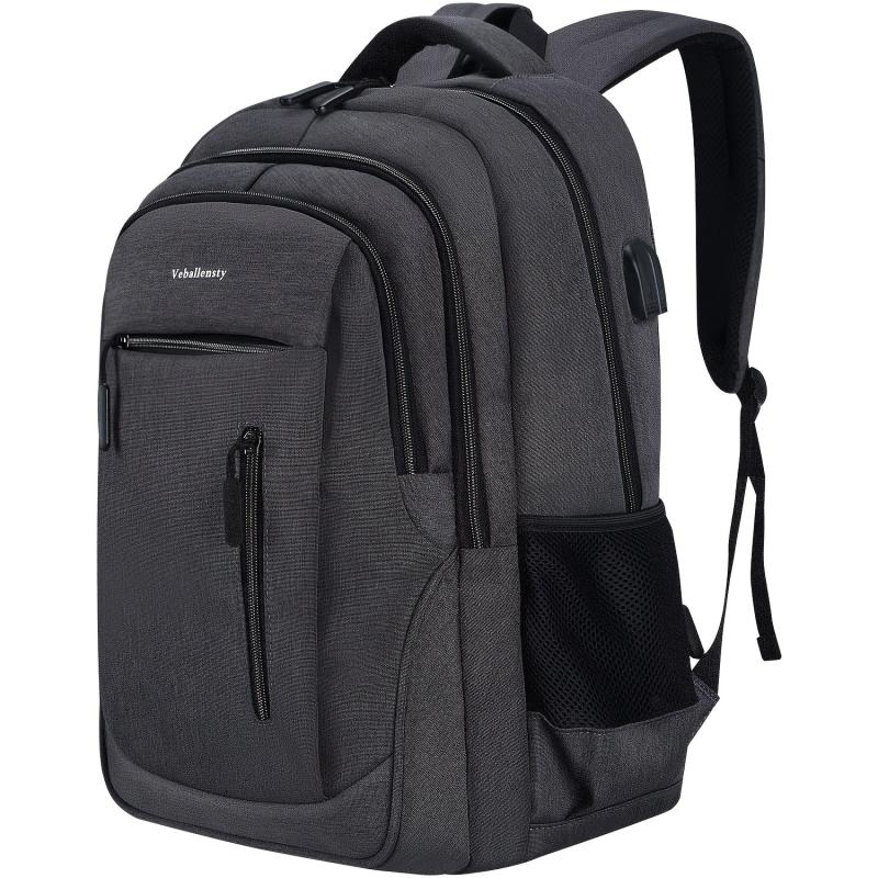 Laptop Backpack School Computer Backpack With USB Charging Port